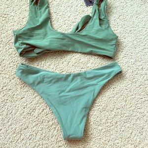 Zaful green bikini